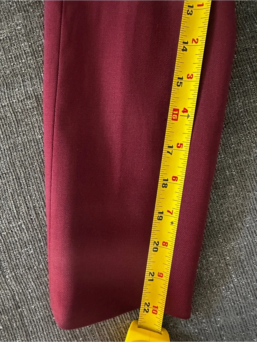 Madewell Women's Burgundy Single-Button Blazer Size 00 - Picture 13 of 14